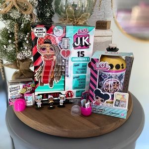 LOL Surprise Capsule Built-in Bluetooth Speaker/LOL Surprise JK M.C. SWAG + more
